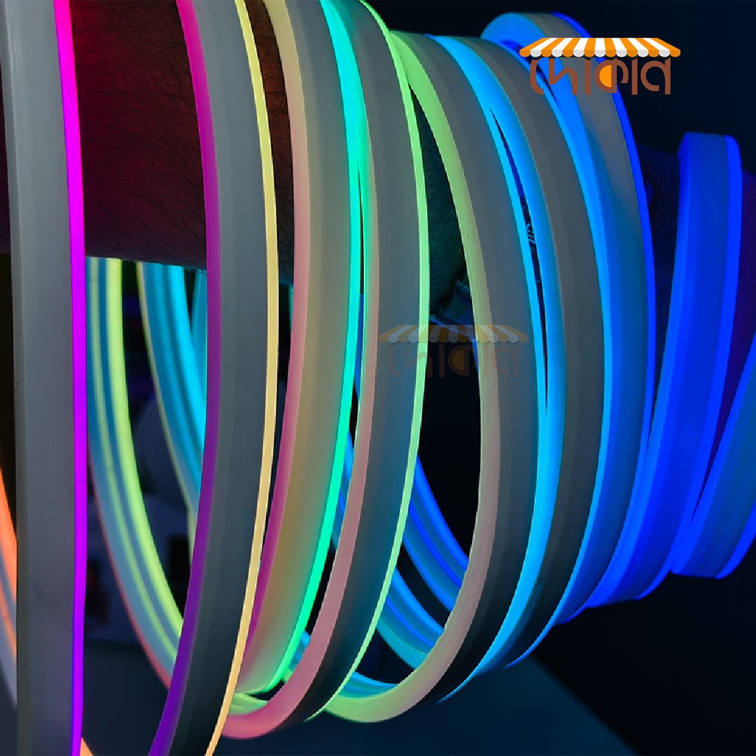 GearUP NRGB50 5 Meter RGB Neon Light with App & Remote Control